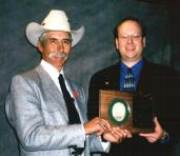 Hugh and the 1999 CAMA Award