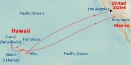 Route Map for the 2012 Hawaii Cruise