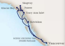 7 day Alaska Cruise plus McLennan Ranch visit and Sun Peaks Resort stay